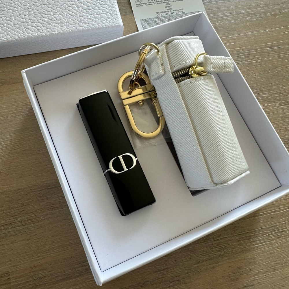 Dior Lipstick Holder w/ Full size Rouge Dior 720 Icone Satin - Limited Editio - Picture 2 of 5